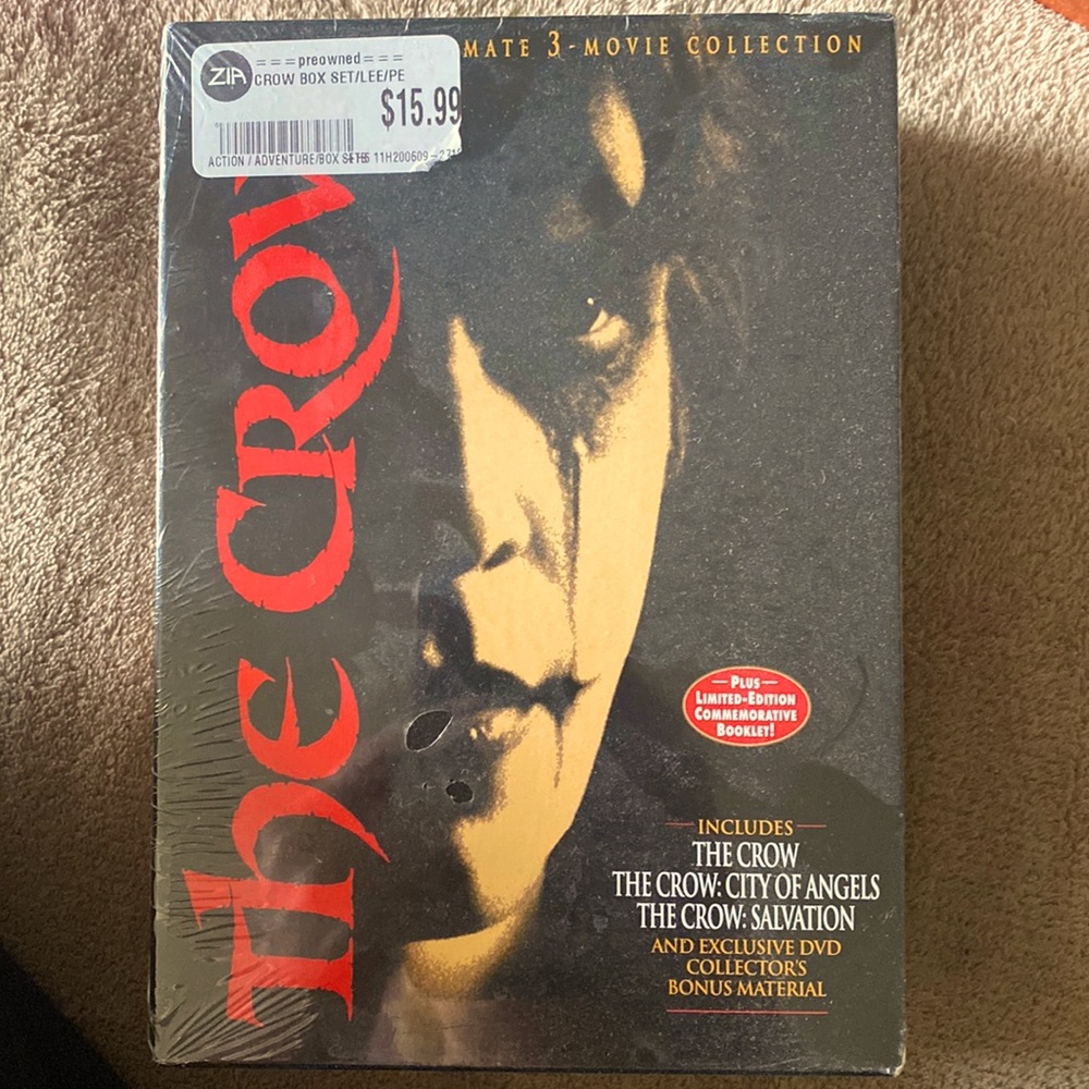 The CROW Collector Edition by MIRAMAX/DIMENSION SERIES !